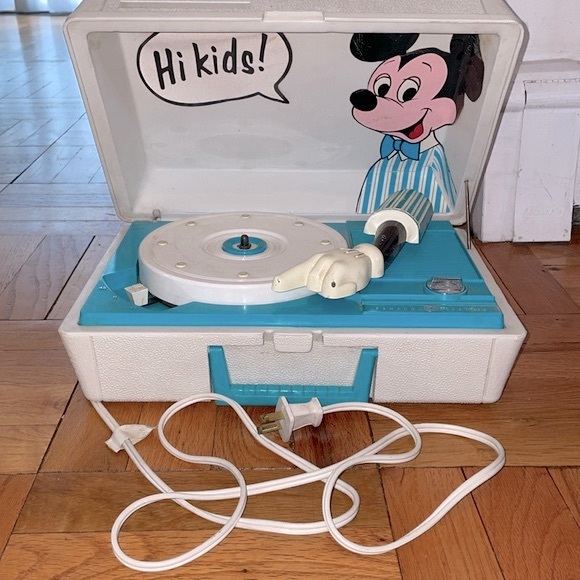 General Electric Other - Disney Productions Mickey Mouse Record Player By General Electric Working Motor